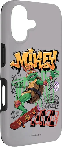 Vista 3 de Teenage Mutant Ninja Turtles: Mutant Mayhem Skater Mikey - Carcasa para iPhone 17