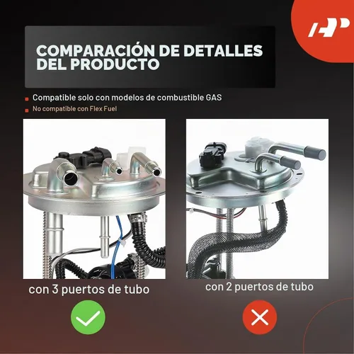 Vista 2 de A-Premium - Conjunto de módulo de bomba de combustible eléctrica con sensor de presión Compatible con Chevrolet Tahoe y GMC Yukon y Cadillac