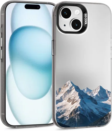 Vista 14 de Funda para iPhone 12 Pro Max (protección contra caídas de grado militar) Funda de teléfono de TPU a prueba de golpes, medusa-12PM Azul