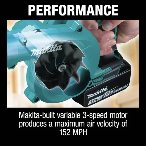 Vista 8 de Makita XBU06Z - Soplador de piso inalámbrico de iones de litio LXT® de 18 V, solo herramienta