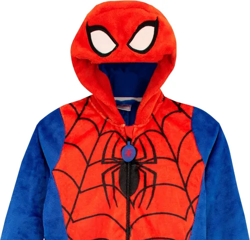 Vista 2 de Marvel Body Spiderman para niño, talla 4, azul