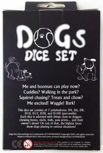 Vista 3 de Juego de dados para perros Max de Q-Workshop