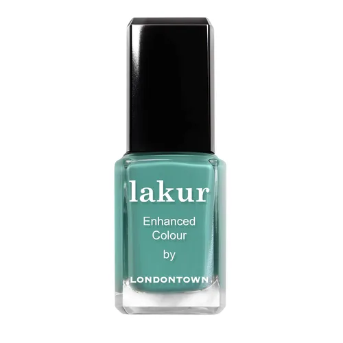 Vista 14 de LONDONTOWN Lakur Nail Polish – Green, Long-Lasting, Streak-Free, Chip-Resistant 21+ Free Non-Toxic Vegan Nail Color, Strengthens & Hydrates Nails