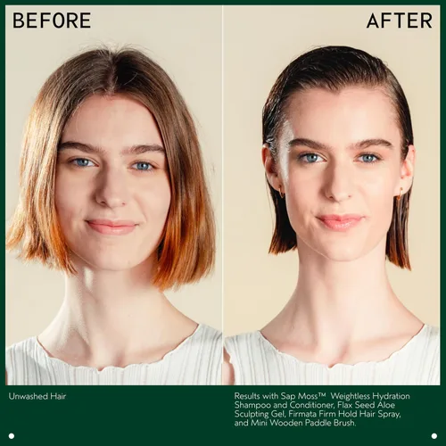 Vista 4 de Aveda Sap Moss Acondicionador de hidratación sin peso Hidrata, desenreda, combate el encrespamiento Sin silicona Acondicionador para cabello