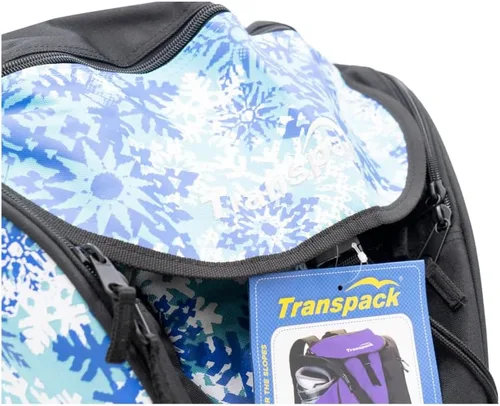 Vista 4 de TRANSPACK Durable resistente al agua 40l correas ajustables Esquí/Snowboard Boot Xtw Imprimir Mochila Bolsa