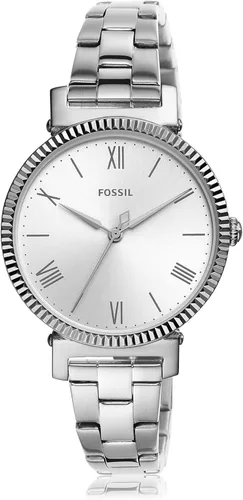 Vista 7 de Fossil Reloj Daisy de cuarzo para mujer, de acero inoxidable, informal.