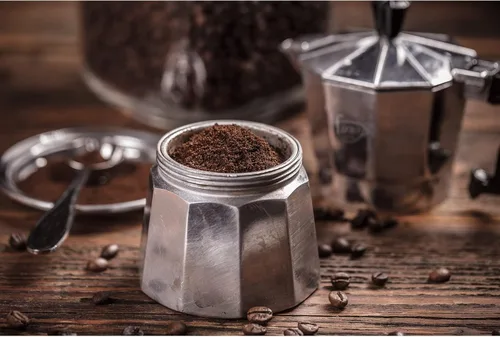 Vista 3 de Fino Cafetera espresso para estufa, prepara hasta 3 porciones