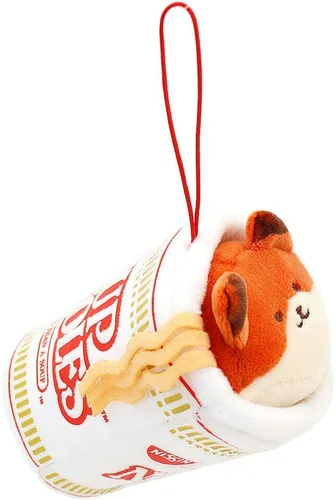 Vista 5 de Anirollz Juguete de peluche – Manta oficial de Nissin Cup Fideos Roll Outfitz Doll Suave, esponjoso, cálido, lindo, cómodo, seguro, almohada