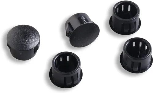 Vista 3 de Kit de 750 tapones de agujeros surtidos de 1/4 a 3/4 pulgadas, tapones de orificio para empotrar y bloquear, cuerpo de plástico y tapón de agujero