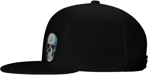 Vista 3 de Gorra de béisbol ajustable con diseño de calavera de Guatemala, gorra de béisbol para hombre, gorra de béisbol