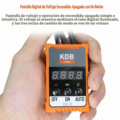 Vista 4 de Protector de batería de coche 12V, kit de interruptor de desconexión