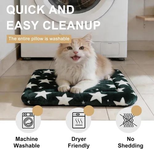 Vista 7 de Tapete para cama de perro, suave y cómodo, para jaula, cama y alfombrilla duradera para perros y gatos, ideal para jaulas, perreras y uso doméstico