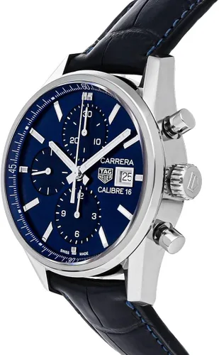 Vista 3 de Tag Heuer Carrera CBK2112FC6292 - Reloj cronógrafo automático con esfera azul