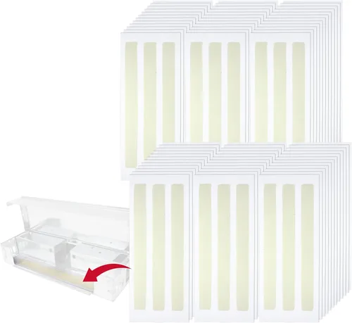 Vista 7 de Catchmaster Multi-Catch - Mini trampa para ratones, paquete de 6, trampas humanas para ratones para interiores para el hogar, incluye tabla