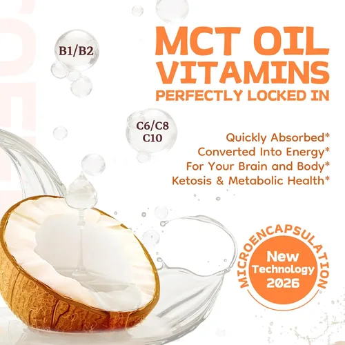 Vista 6 de Café de hongos de 60,000 mg – 13 hongos naturales mezcla de aceite MCT y vitaminas, café instantáneo Keto Arábica con Ashwagandha y L-teanina y más