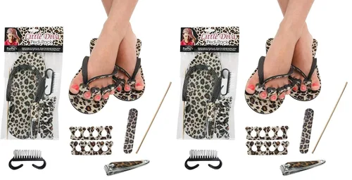 Vista 10 de ForPro Professional Collection Diva Pedi-Pack, kit de pedicura de moda de 6 piezas para adultos, ideal para uso en casa o salón, accesorio perfecto