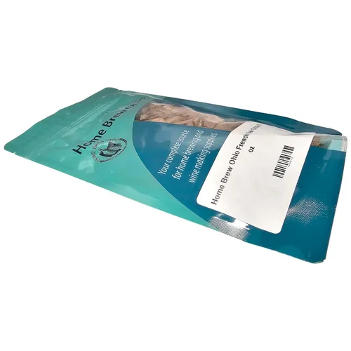 Vista 4 de Trozos de madera de roble francés tostados 4 oz.
