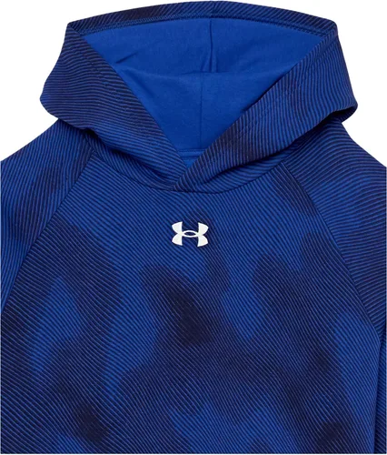 Vista 2 de Under Armour Rival - Sudadera de forro polar con capucha para niño