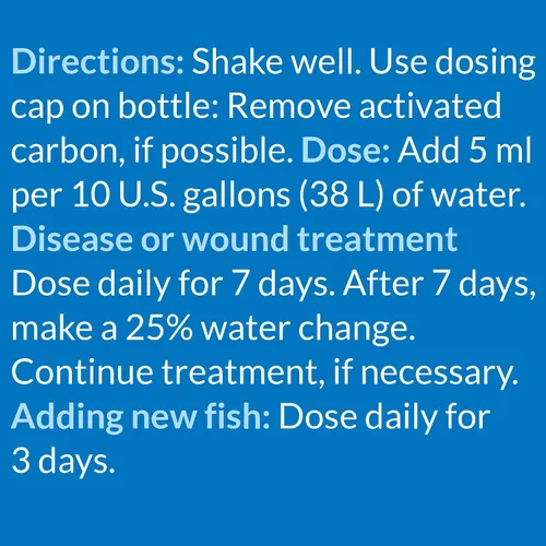 Vista 6 de API MELAFIX - Remedio para infecciones bacterianas de peces de agua dulce, botella de 4 onzas