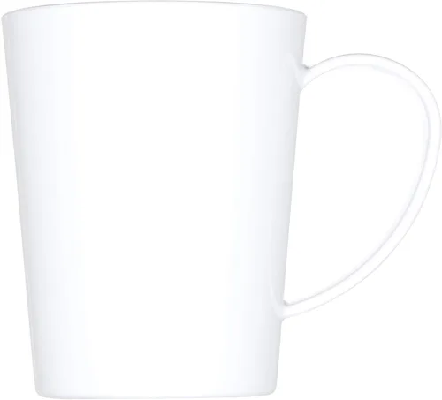 Vista 3 de Taza de café Carlisle resistente a la rotura hecha en Tritan, plástico sin BPA, 12 onzas (Paquete de 12)., Blanco, 12