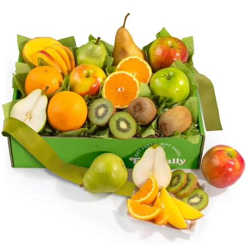 Vista 9 de A Gift Inside Caja de regalo de frutas orgánicas Catalina Trio Grande