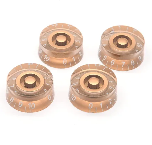 Vista 9 de Juego de 4 pomos de control de tono de volumen de velocidad para guitarra eléctrica, compatibles con Les Paul LP Style Electric Guitar Parts Parts
