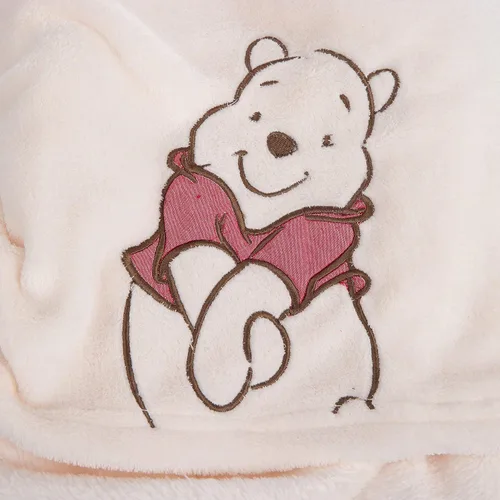 Vista 3 de Manta de felpa para bebé súper suave para niños y niñas, regalos para niños, manta de bebé de forro polar bordado, manta portátil para cuna y cama