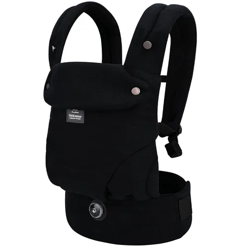 Vista 8 de Bebamour Portabebés ergonómico para bebés de 7 a 32 libras, perilla ajustable para desarrollo saludable de cadera del bebé, portabebés de algodón