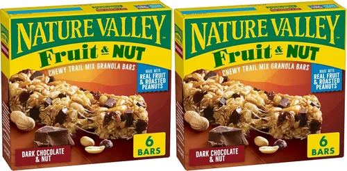 Vista 10 de Nature Valley Barras de granola de frutas y nueces, cereza de chocolate oscuro, 6 unidades, 7.4 onzas