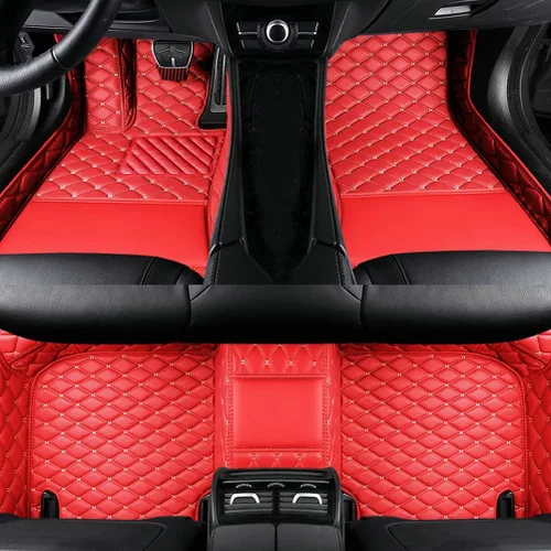 Vista 27 de Alfombrillas personalizadas para Prado Sedan 2000-2023, cobertura completa de accesorios para piso interior del vehículo (beige)