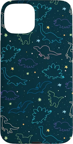 Vista 9 de Funda con diseño de dinosaurio de color lindo para iPhone 17