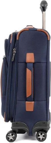 Vista 3 de Travelpro Equipaje de rueda giratoria expandible Versapack Softside, Azul patriota, 2-Piece Set (2025), Crew Versapack Softside - Equipaje