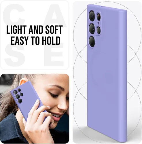 Vista 7 de Funda para Samsung Galaxy S22, funda delgada de silicona líquida, a prueba de golpes, funda delgada para Samsung Galaxy S22, funda protectora