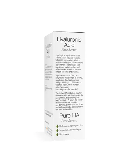 Vista 5 de Hyalogic Pure HA - Suero facial de 1 oz con 1 máscara facial de ácido hialurónico, piel sensible, hidratación profunda, hidratante tópica, bomba