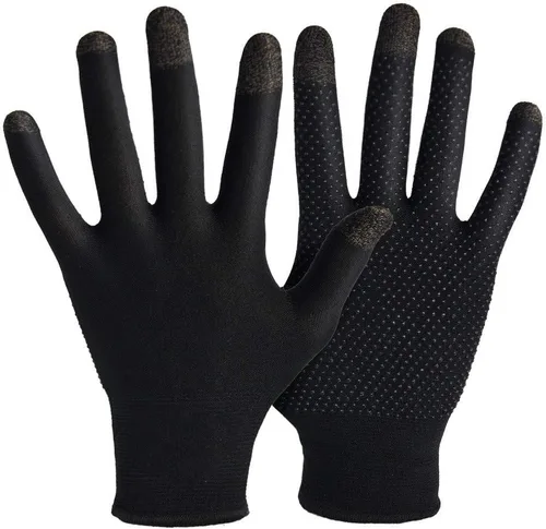 Vista 10 de Guantes de juego para manos sudorosas, ultrafinos y transpirables para pantalla táctil, guantes de juego con mangas para dedos para el pulgar