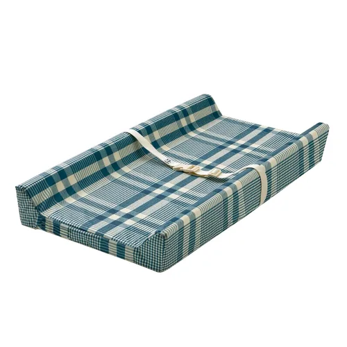 Vista 11 de Tiny Twinkle Cambiador de pañales para tocador y mesa de guardería, impermeable, lavable y a prueba de desorden con correa de seguridad, base