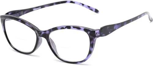 Vista 9 de The Diana - Lector bifocal, anteojos de lectura de ojo de gato, tramposos de plástico para mujer