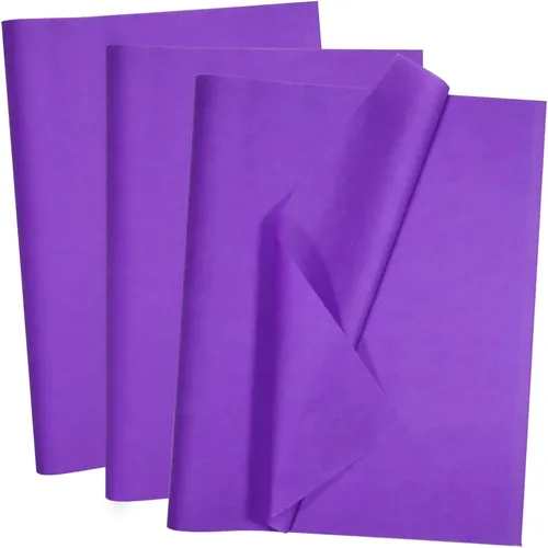 Vista 13 de 100 hojas de papel de seda negro Artdly de 14 x 20 pulgadas, papel de regalo negro a granel para bodas, cumpleaños, proyectos de bricolaje y Navidad