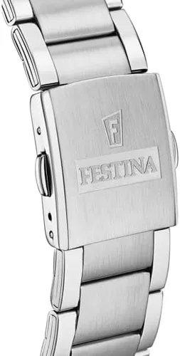 Vista 2 de Festina F203432 - Reloj cronógrafo de cuarzo para hombre con correa de acero inoxidable