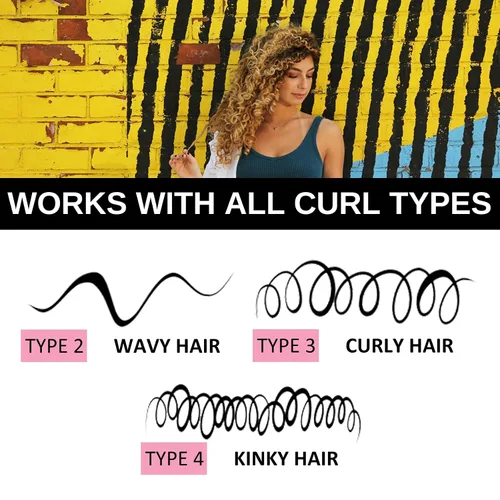 Vista 6 de CURLCRUSH Champú Anti-Frizz Cabello Rizado 8 oz