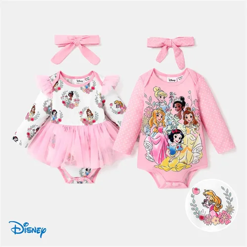 Vista 6 de Disney Conjunto de mameluco de Minnie Mouse de manga corta para bebé, 2 piezas