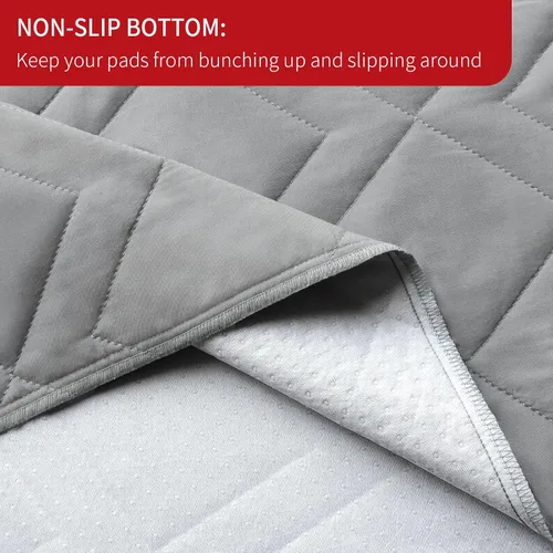 Vista 3 de Moonsea Funda impermeable para cama de perro, manta antideslizante para mascotas, sofá, sofá, funda protectora de muebles para niños, niños, perros