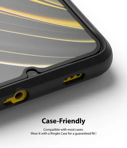 Vista 8 de Ringke Protector de pantalla invisible diseñado para Xiaomi Poco M3 Protector de pantalla Ultimate Clear Shield, calidad de alta definición (HD)