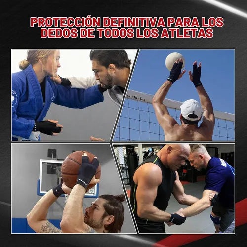 Vista 6 de Grappz Guantes de compresión para el dedo medio, alternativa a férula