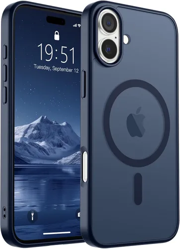Vista 53 de SUPFINE Funda magnética para iPhone SE 2022 (3ª)/2020 (2ª), iPhone 8 (compatible con MagSafe) (protección contra caídas de grado militar), funda