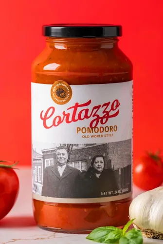 Vista 2 de Cortazzo Foods Salsa de pasta Pomodoro, 25 oz
