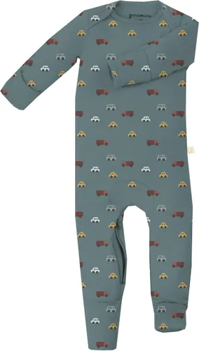 Vista 28 de GUNAMUNA Pijama unisex convertible ultrasuave para bebé, mameluco con cremallera para pañales, recién nacido a 24 meses