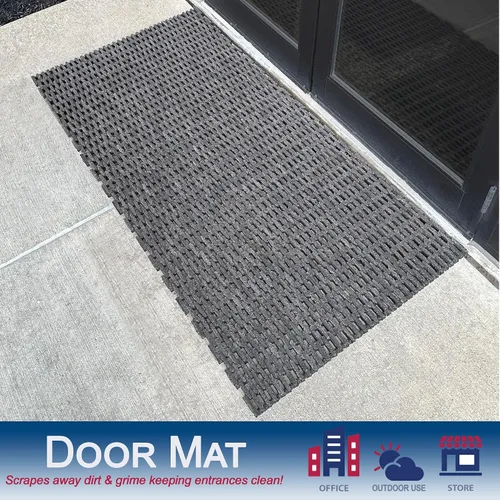 Vista 4 de Durable Corporation 400S3672 Dura-Rug - Tapete de entrada, tono tierra, 36 x 72 pulgadas