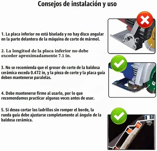 Vista 6 de Herramienta de Corte de Ángulo de 45 Grados Guía de Corte para Aluminio, Cerámica y Mármol Tono plata