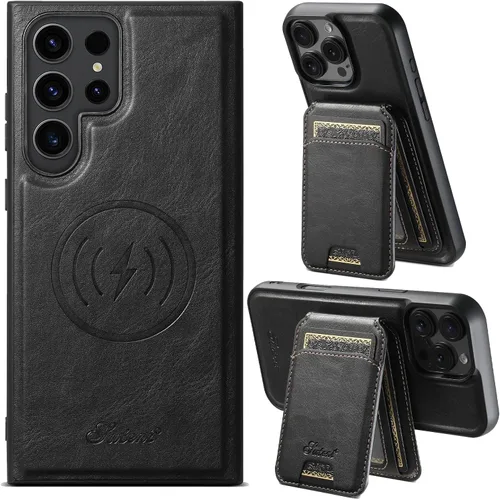 Vista 34 de PASNEW Funda para Pixel 9 Pro XL, Cartera de Cuero Premium con Soporte para Tarjetas [3 Tarjetas] con Soporte Plegable y Cubierta Magnética